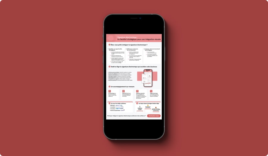 Signature électronique la checklist stratégique pour une intégration réussie - Image Listing
